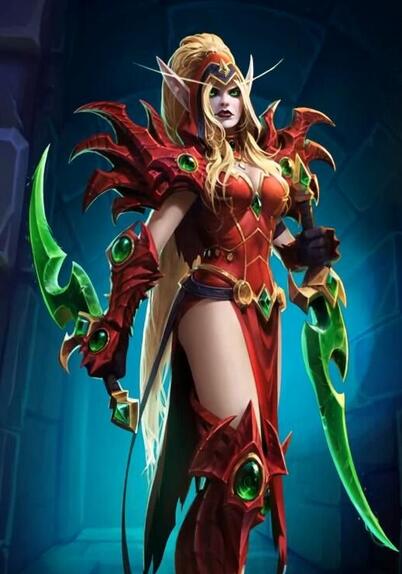 风暴英雄新情报：下个英雄锁定血精灵盗贼瓦莉拉