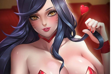 LOL阿狸 LOL琴女 LOL女警等女英雄性感着装图片