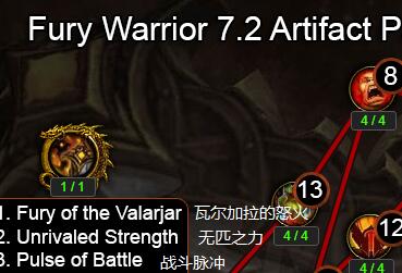 魔兽怎么点7.2新的神器点已经新的神器点的特质是什么