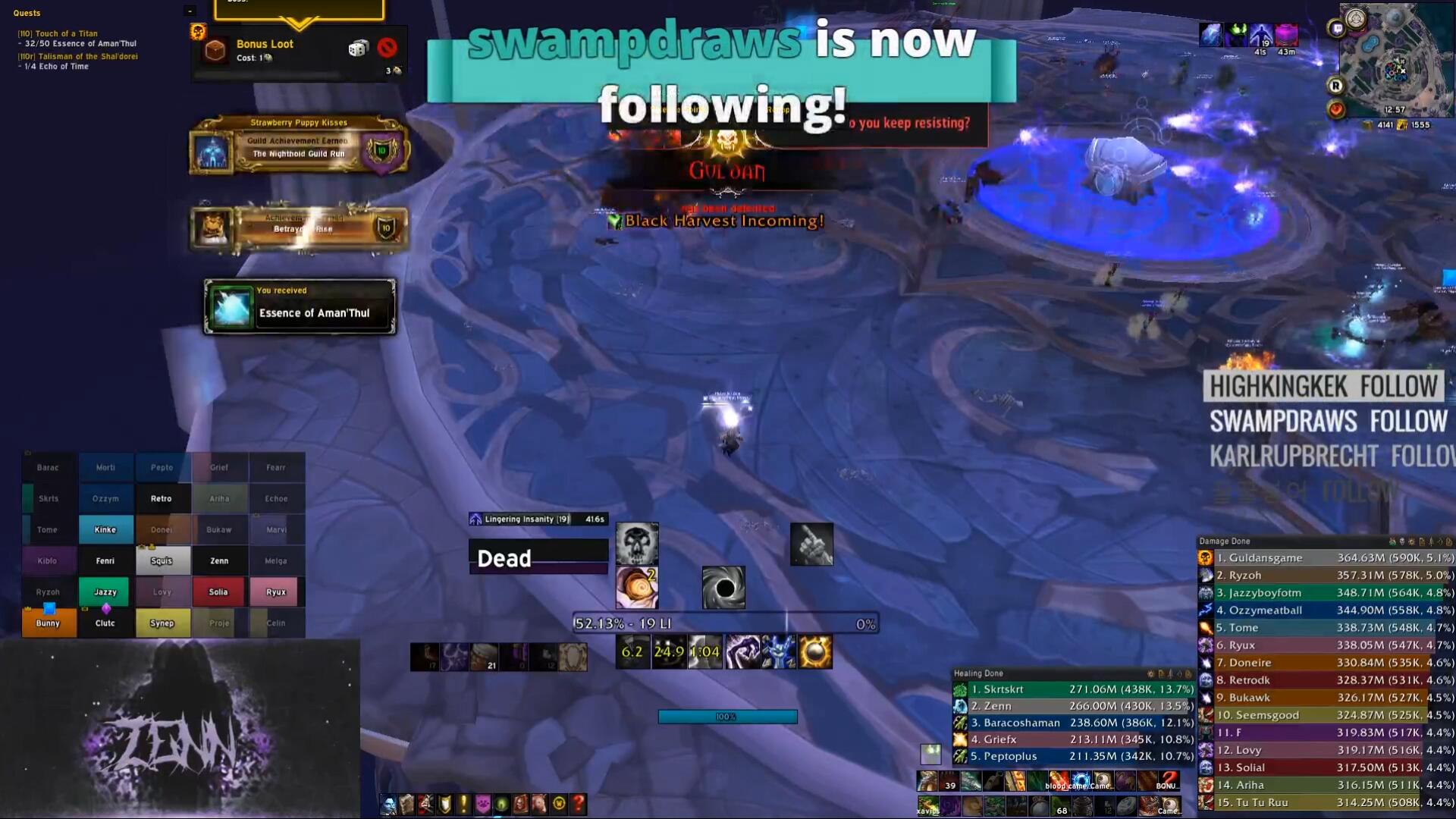  魔兽世界首杀战报 